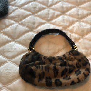 Small leopard Kate Spade bag